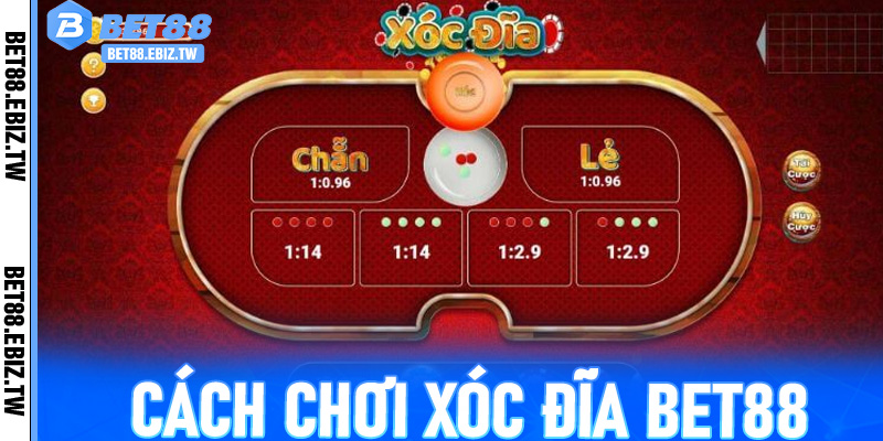 Cách Chơi Xóc Đĩa Bet88 – Dễ Áp Dụng, Tăng Tỷ Lệ Thắng Tức Thì